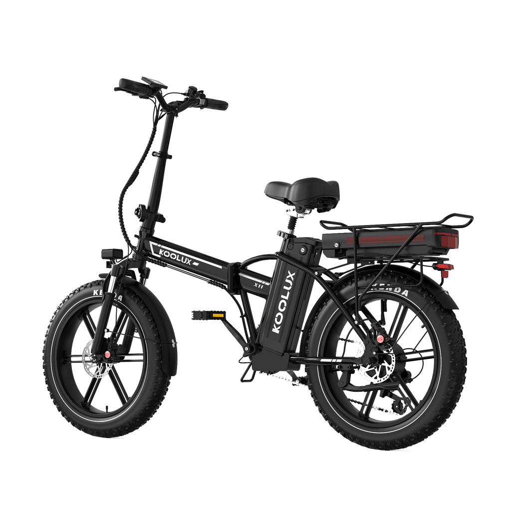KOOLUX X11S Dual Battery Folding E-bike UK – 150km Range Hydraulic Brakes