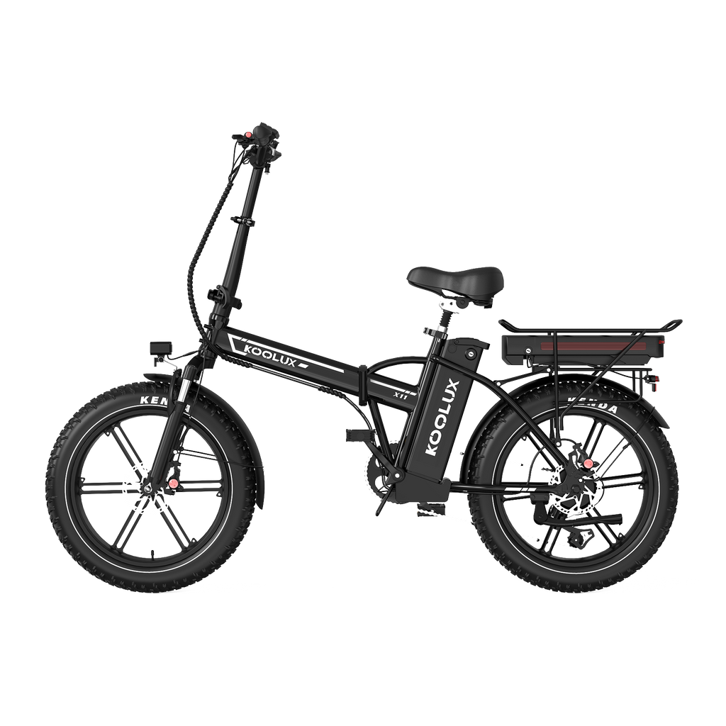 KOOLUX X11S Dual Battery Folding E-bike UK – 150km Range Hydraulic Brakes
