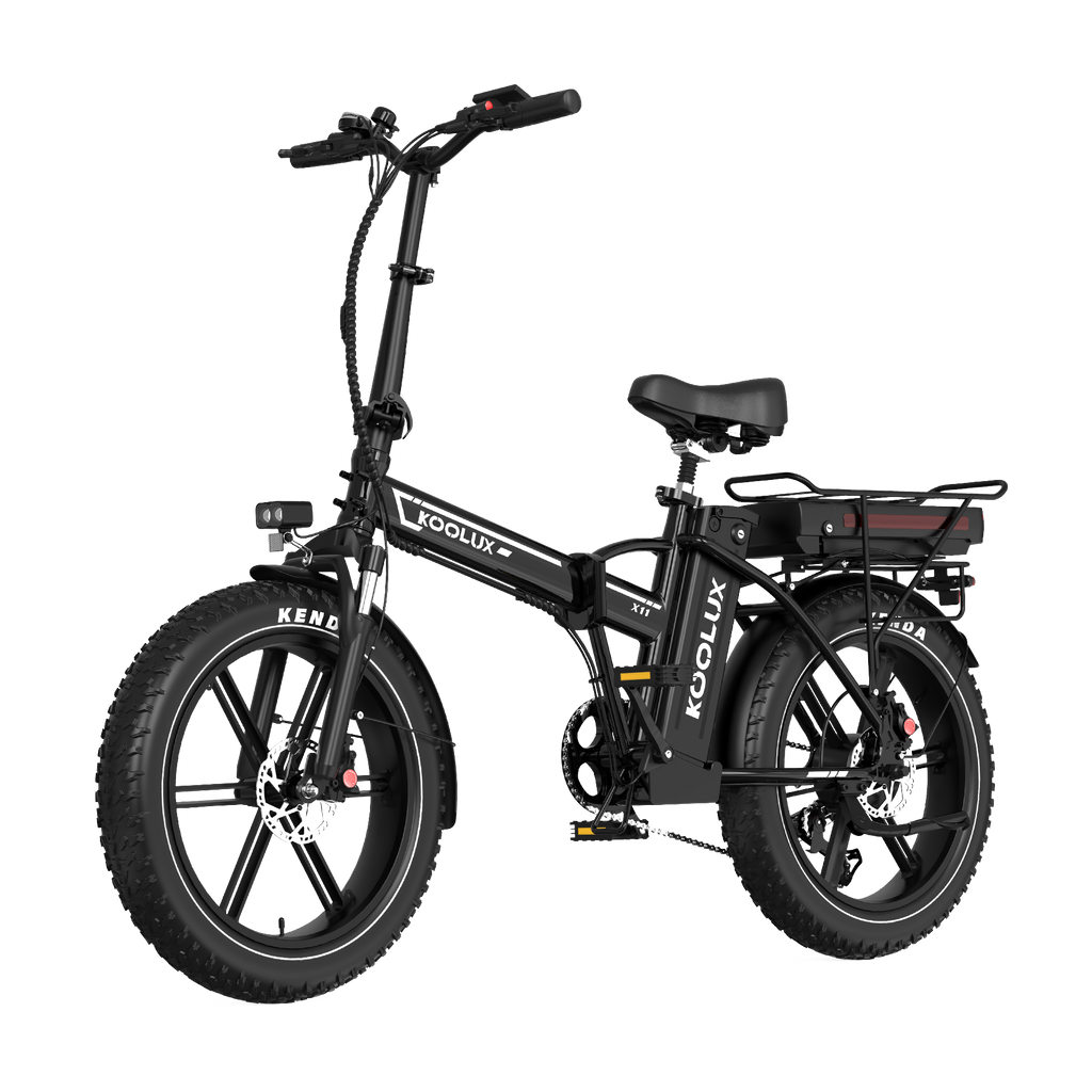 KOOLUX X11S Dual Battery Folding E-bike UK – 150km Range Hydraulic Brakes