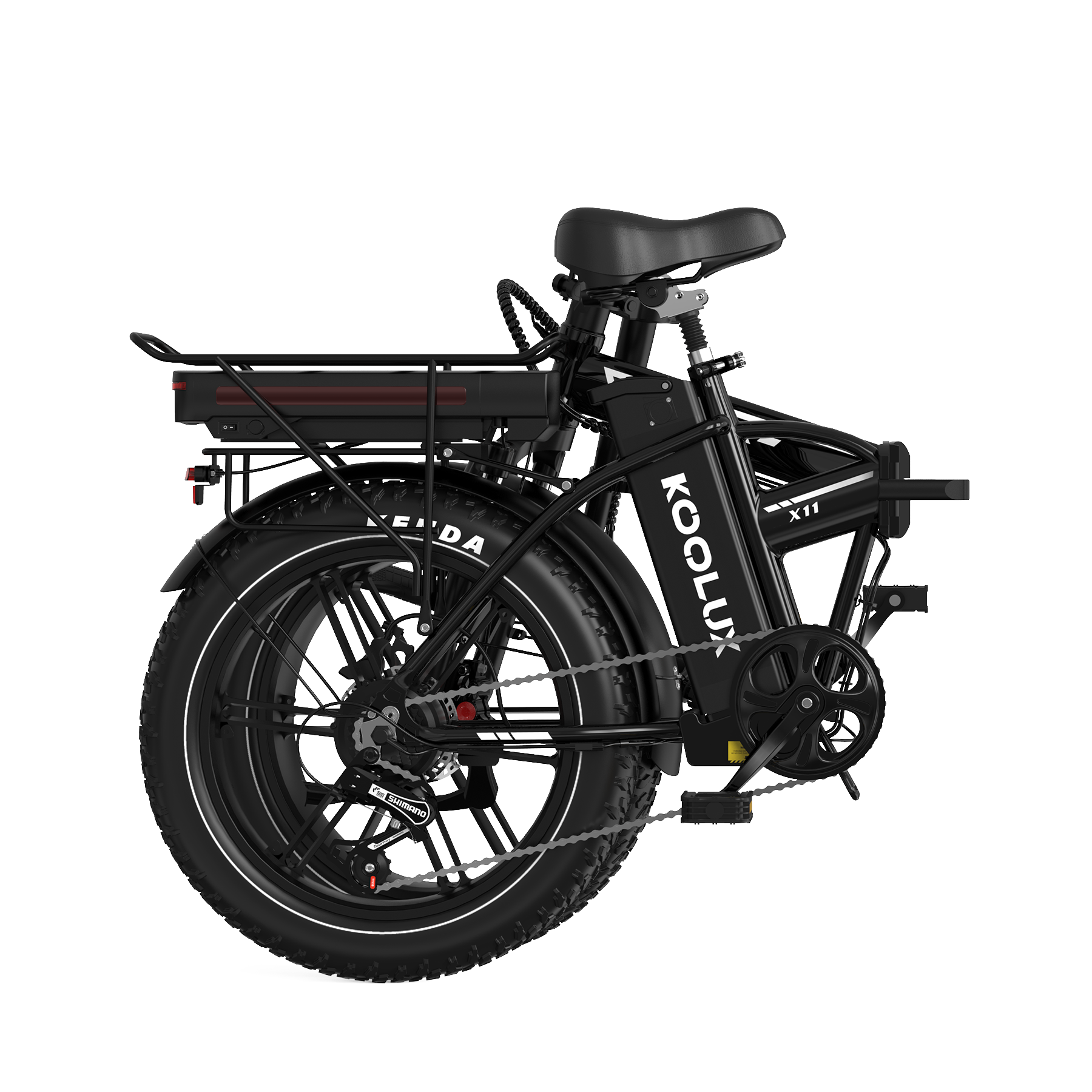 KOOLUX X11S Dual Battery Folding E-bike UK – 150km Range Hydraulic Brakes