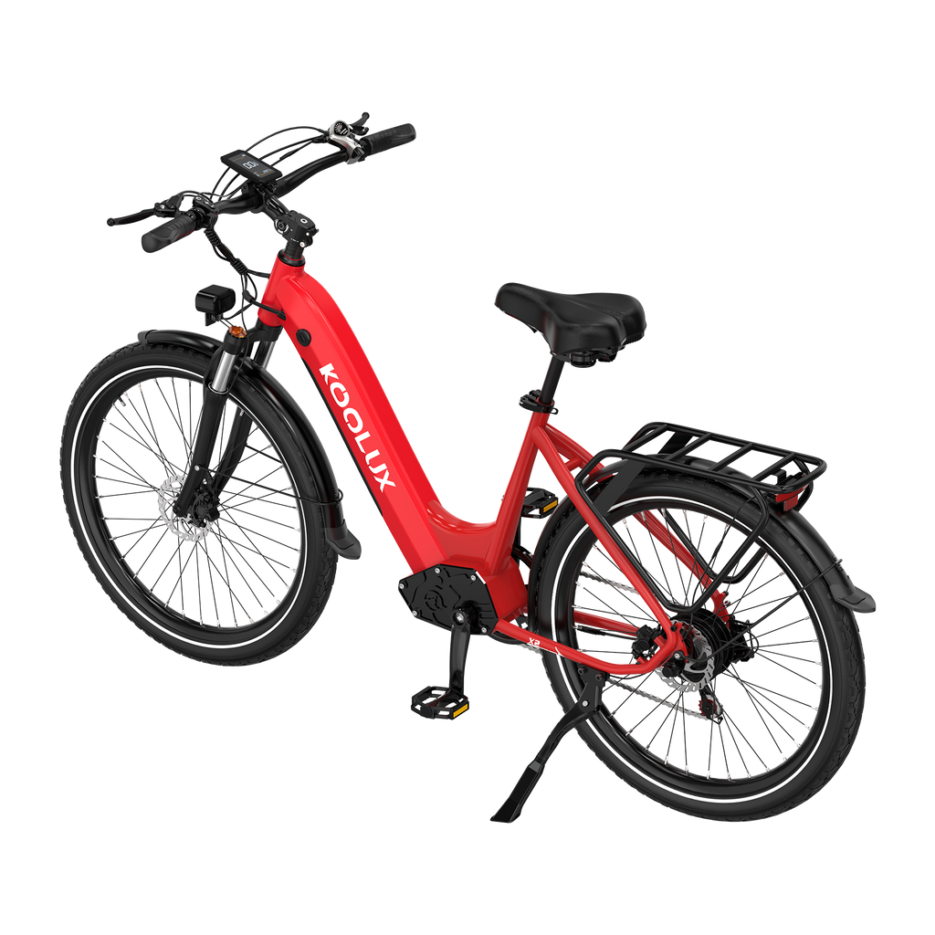KOOLUX X2 Hydraulic Brake E-bike UK – 48V 15Ah 80km Range 26" 250W