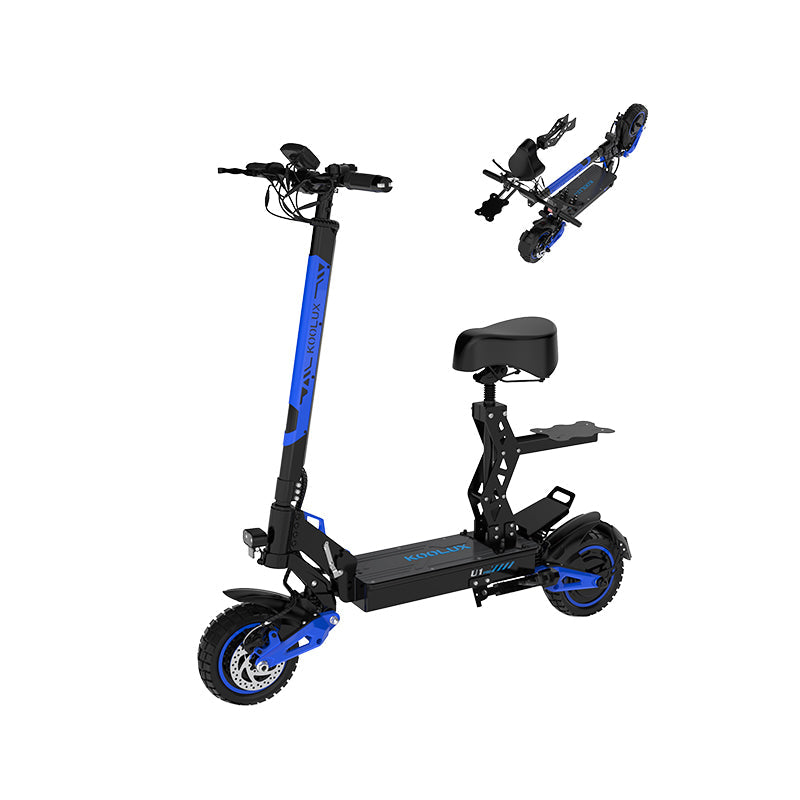 KOOLUX U1 PRO E-Scooter – Dual Drive 500W×2 48V 20.8Ah 10" Tyre