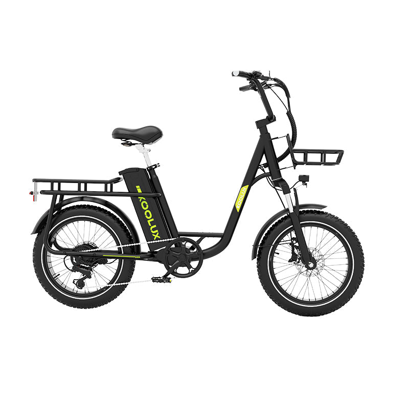 KOOLUX X7 Electric Bike UK – 48V 25Ah 120km Range 20" Fat Tyre 250W