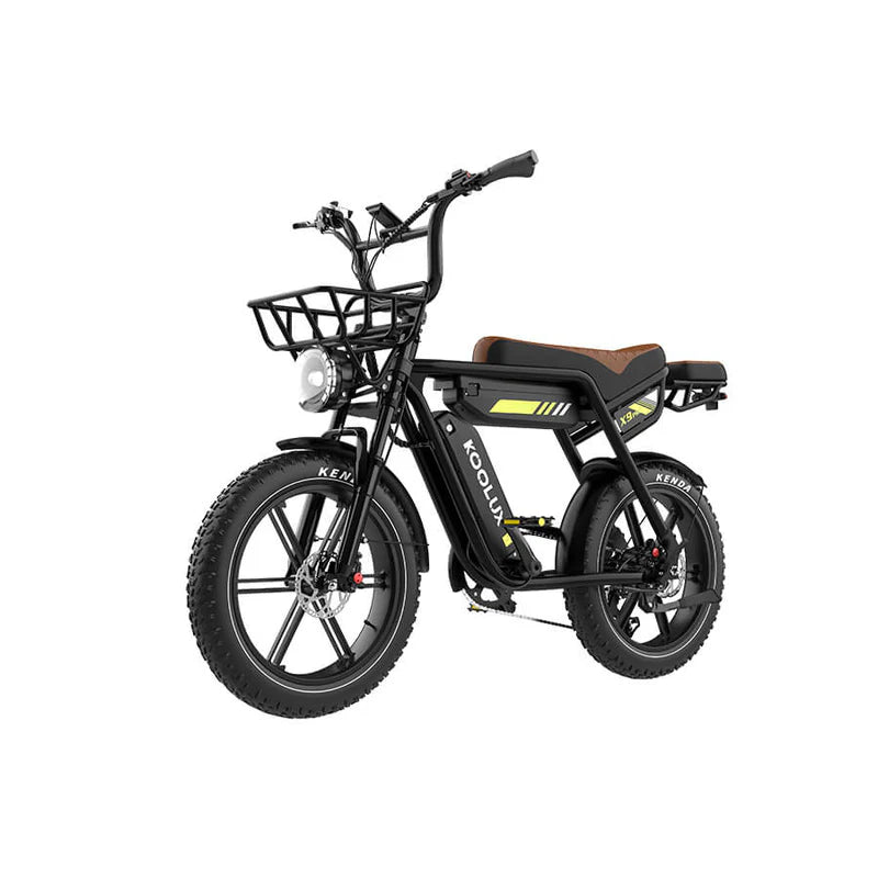 KOOLUX X9 Pro E-bike 48V 15.6AH*2 Dual Battery 20*4.0‘’ Electric Bike HOT