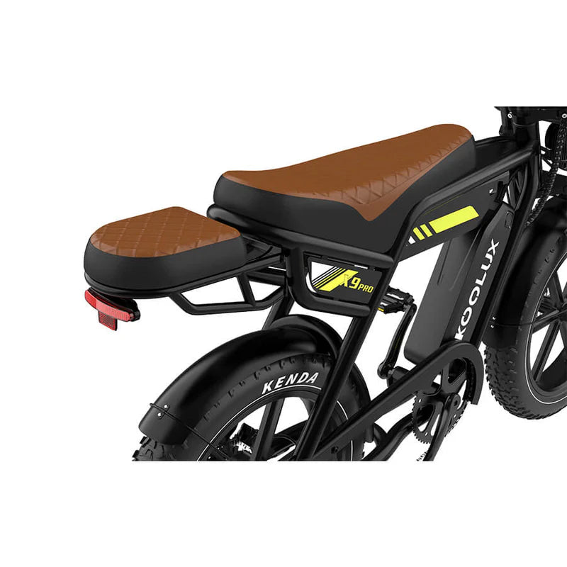 KOOLUX X9 Pro E-bike 48V 15.6AH*2 Dual Battery 20*4.0‘’ Electric Bike HOT
