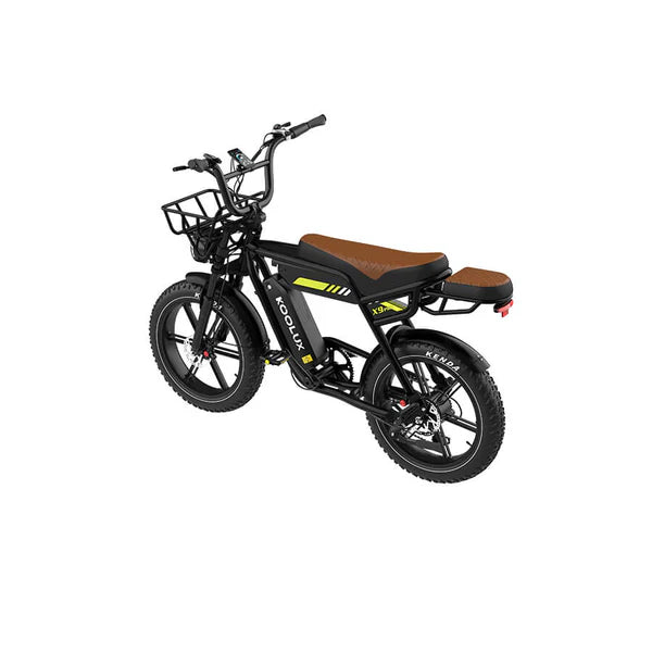 KOOLUX X9 Pro E-bike 48V 15.6AH*2 Dual Battery 20*4.0‘’ Electric Bike HOT