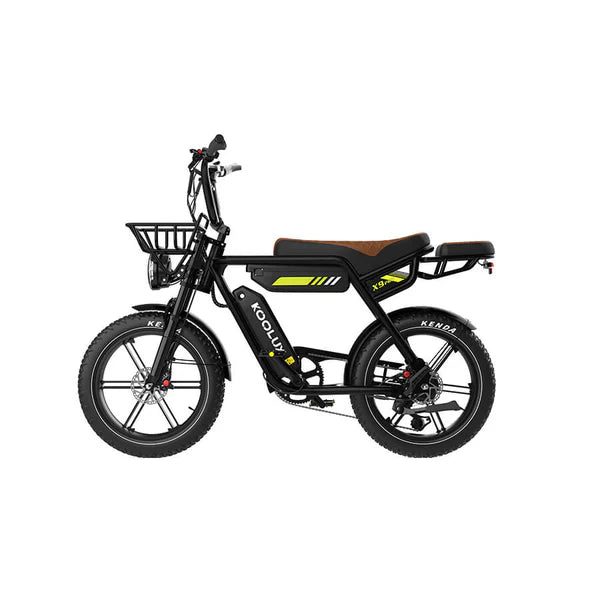 KOOLUX X9 Pro E-bike 48V 15.6AH*2 Dual Battery 20*4.0‘’ Electric Bike HOT
