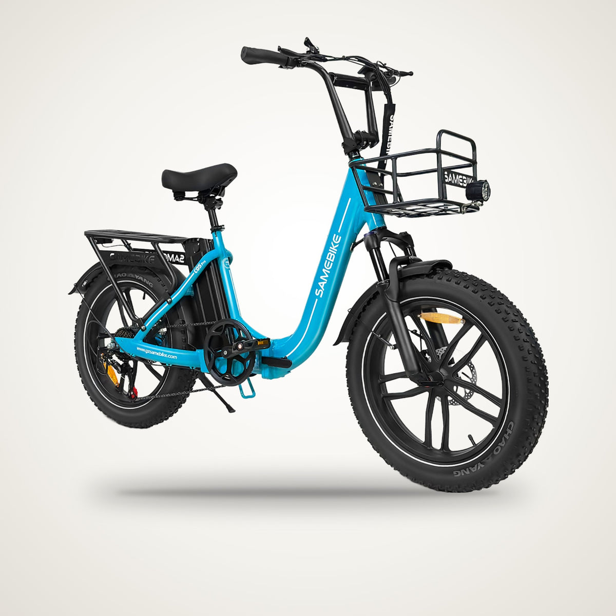 C05 Pro Step-Through Folding Fat Tyre E-Bike – 36V 13Ah