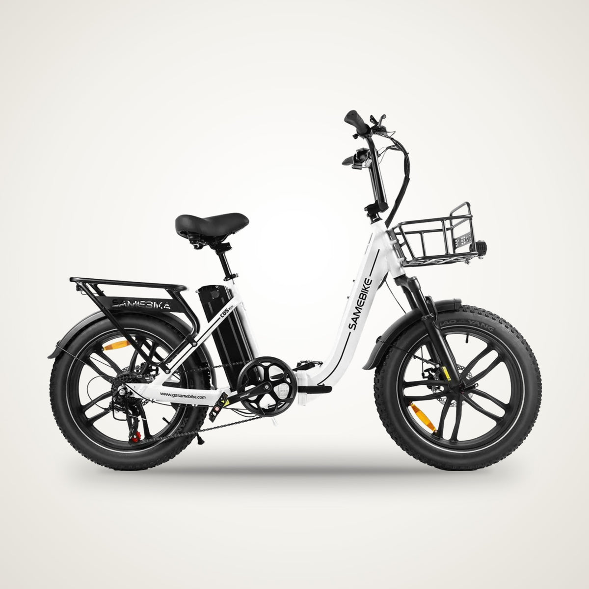 C05 Pro Step-Through Folding Fat Tyre E-Bike – 36V 13Ah