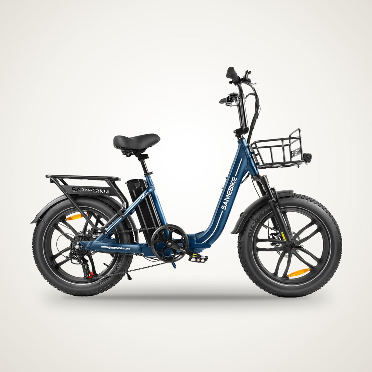 C05 Pro Step-Through Folding Fat Tyre E-Bike – 36V 13Ah