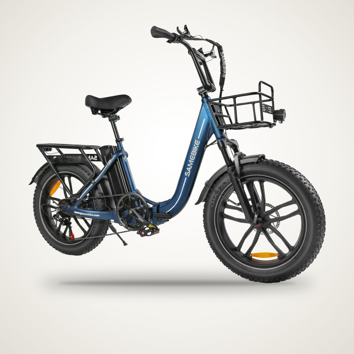 C05 Pro Step-Through Folding Fat Tyre E-Bike – 36V 13Ah