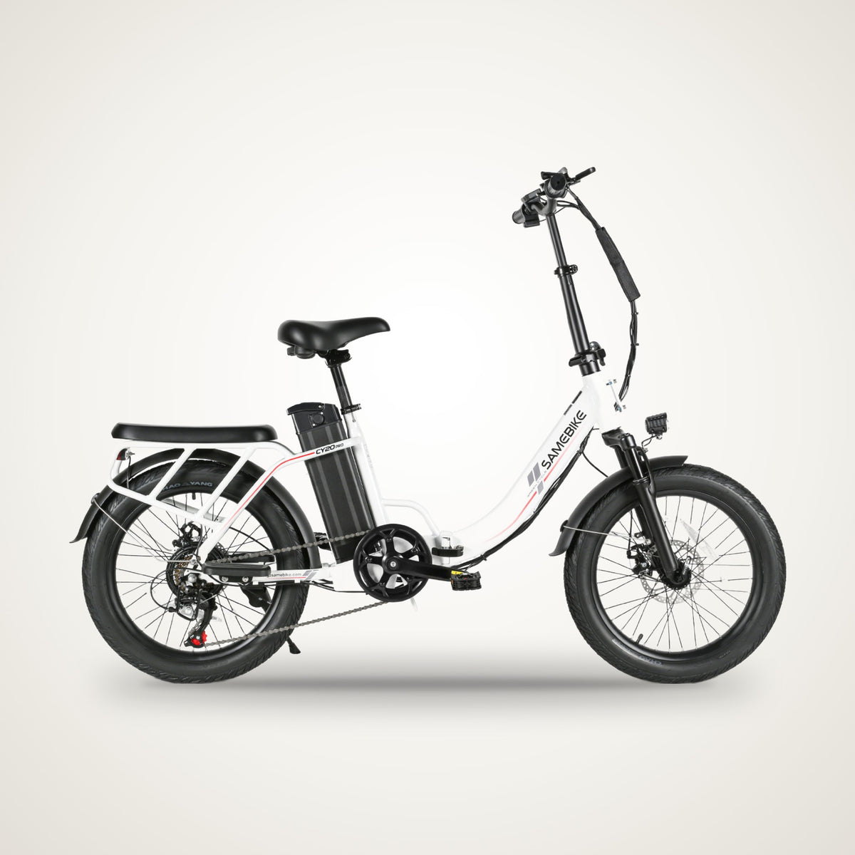 SAME Bike CY20 Pro Folding E-Bike – 48V 13Ah, up to 100 km Range