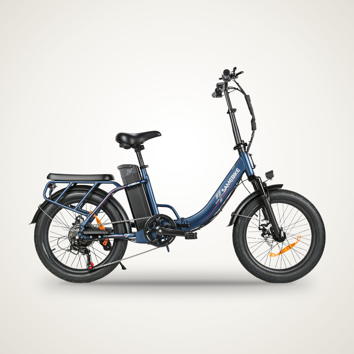 SAME Bike CY20 Pro Folding E-Bike – 48V 13Ah, up to 100 km Range