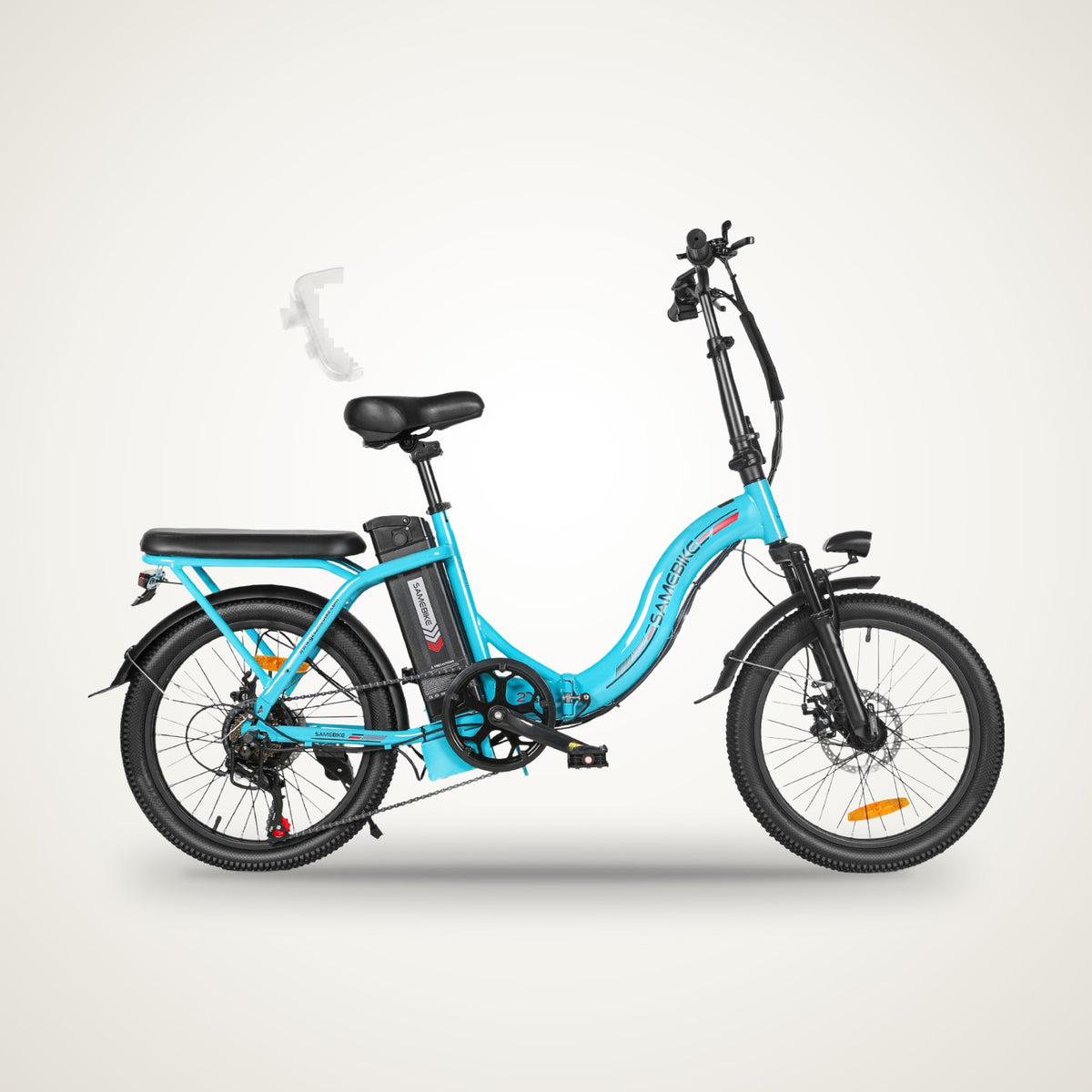 SAME Bike CY20 Folding E-Bike – 36V 13Ah, 250W, up to 90 km Range