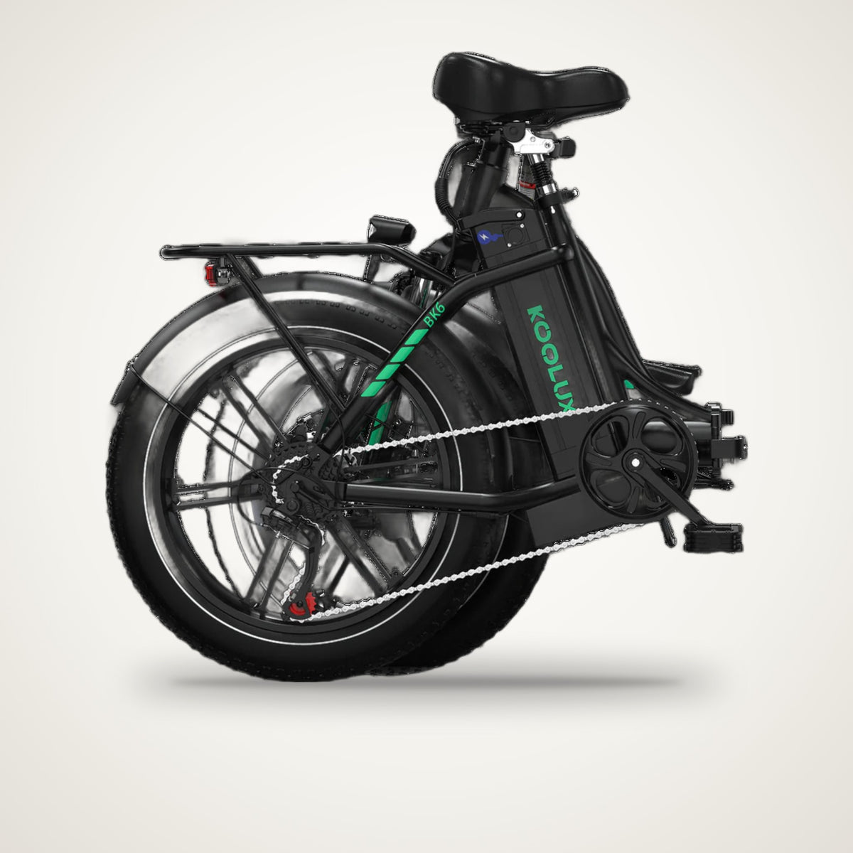 KOOLUX BK6S 4.0 Folding Fat Tyre E-Bike – 48V 13Ah, 250W