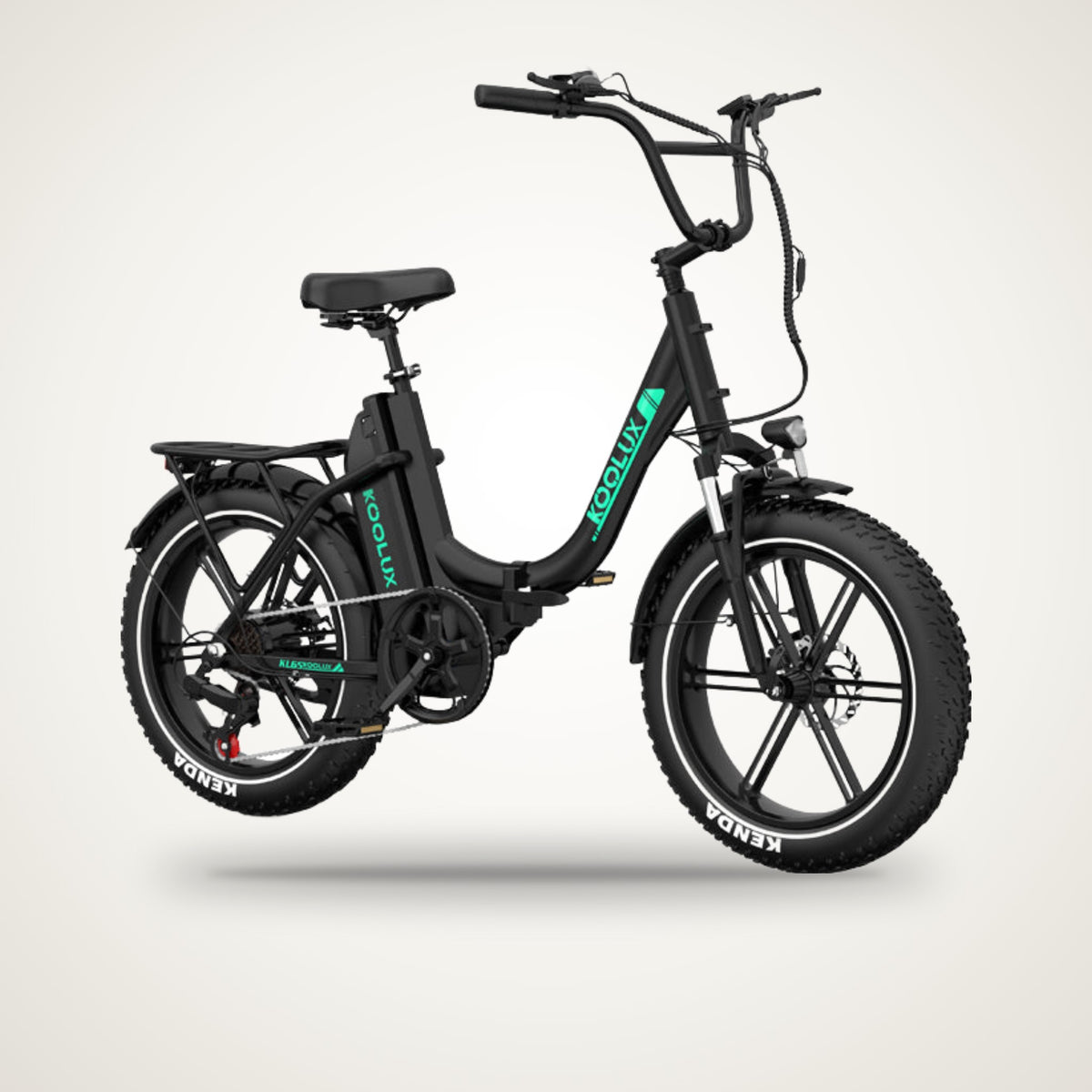 KOOLUX KL6S Folding Fat Tyre E-Bike – 48V 15.6Ah, up to 120 km Range, 250W