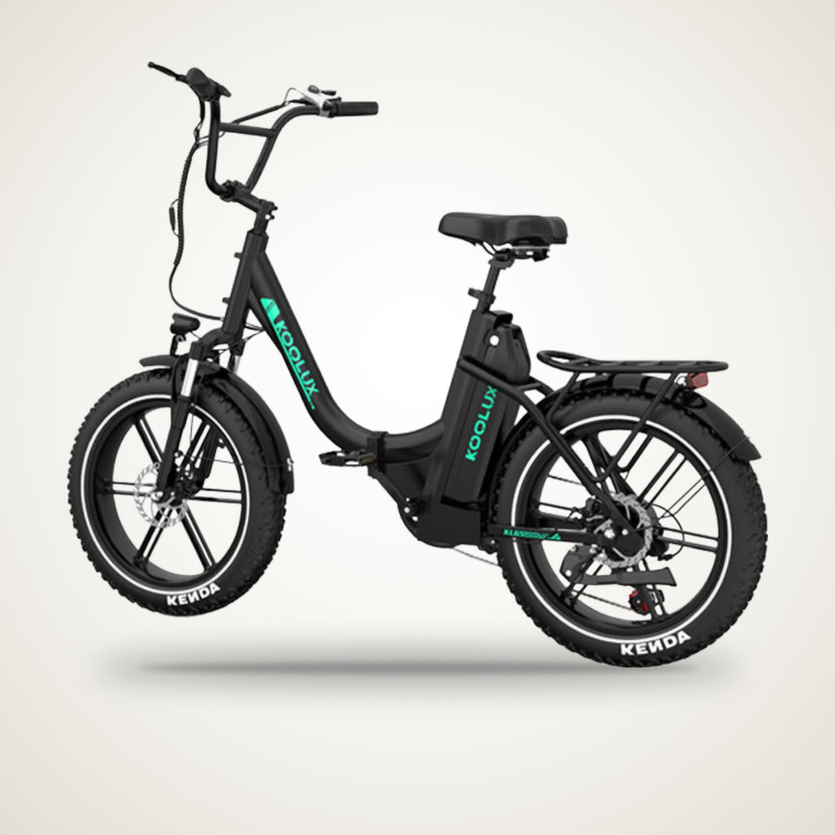 KOOLUX KL6S Folding Fat Tyre E-Bike – 48V 15.6Ah, up to 120 km Range, 250W