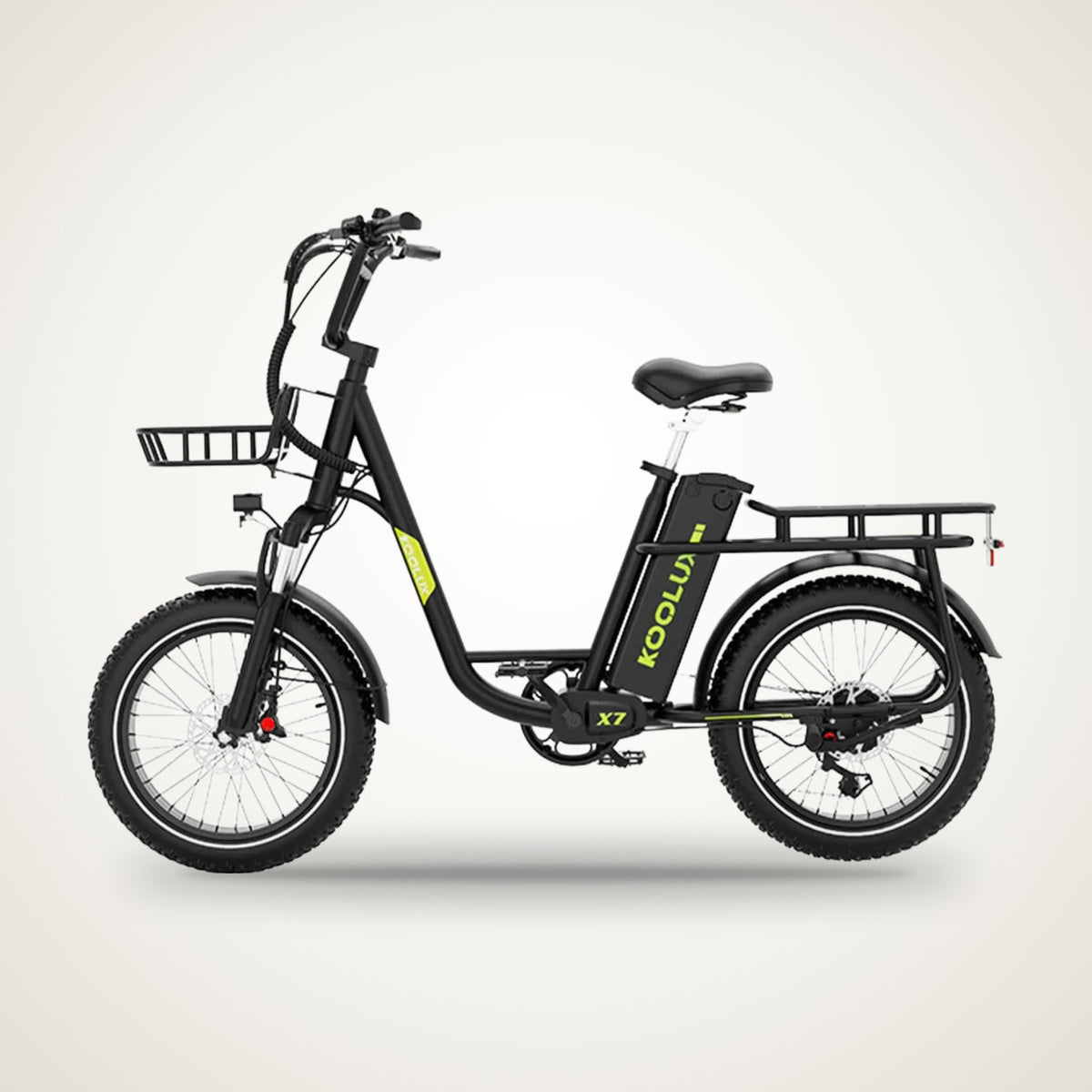 KOOLUX X7 Fat Tyre E-Bike – 48V 25Ah, up to 120 km Range, Hydraulic Brakes