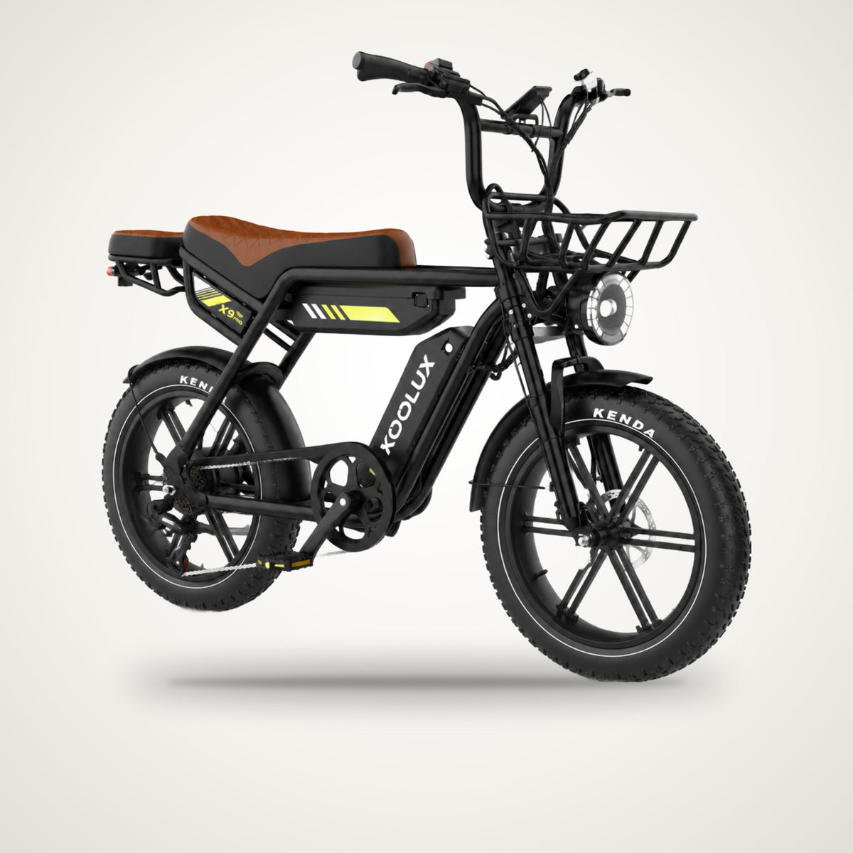 KOOLUX X9 Pro Dual Battery Fat Tyre E-Bike – 48V 2×15.6Ah, up to 180 km Range