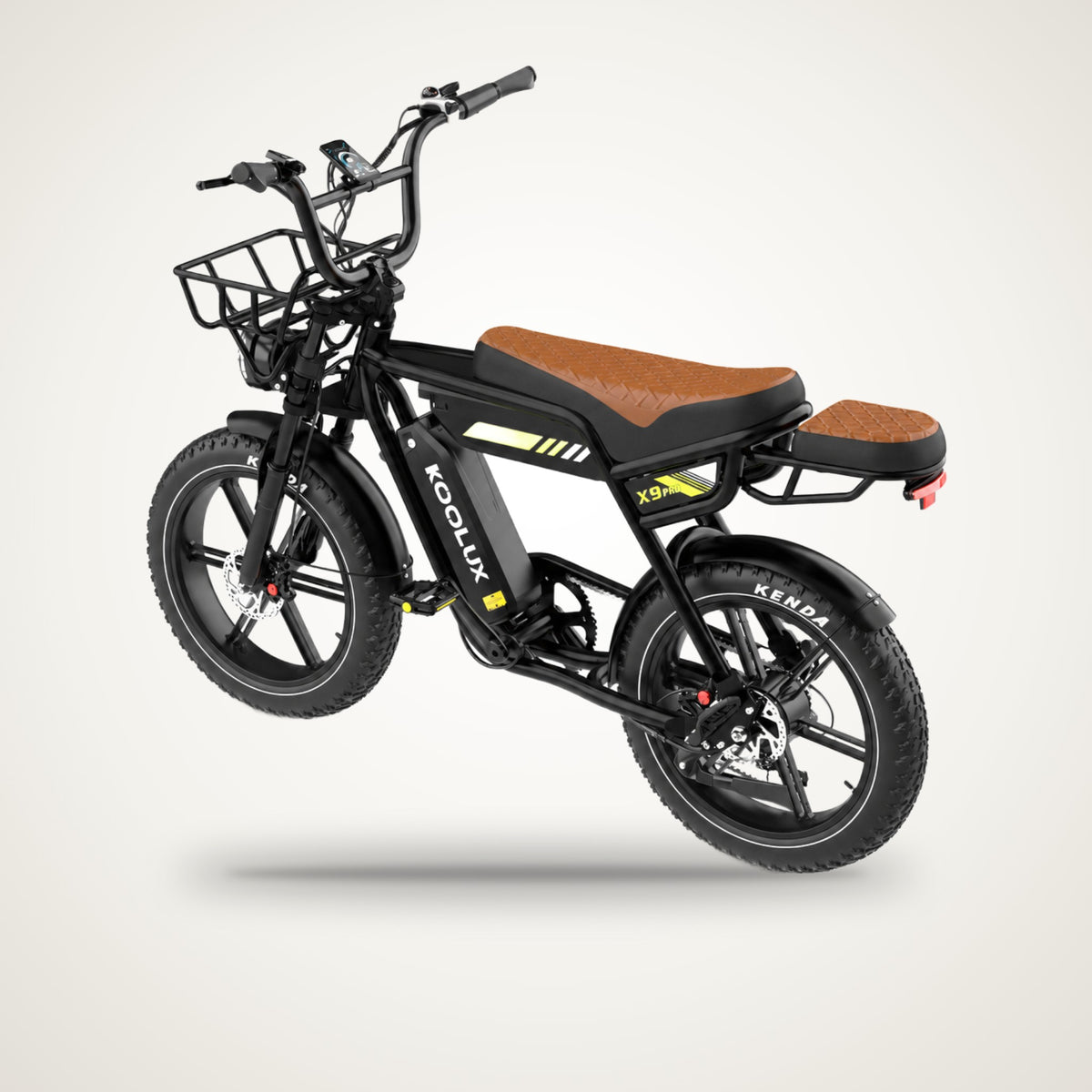 KOOLUX X9 Pro Dual Battery Fat Tyre E-Bike – 48V 2×15.6Ah, up to 180 km Range