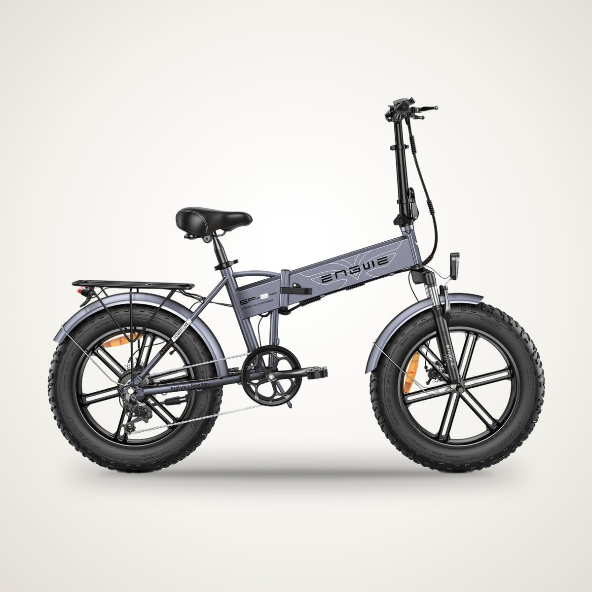 ENGWE EP-2 Pro Folding Fat Tyre E-Bike – 48V 13Ah, up to 120 km, Shimano 7-Speed