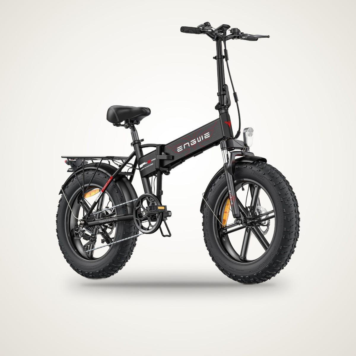 ENGWE EP-2 Pro Folding Fat Tyre E-Bike – 48V 13Ah, up to 120 km, Shimano 7-Speed