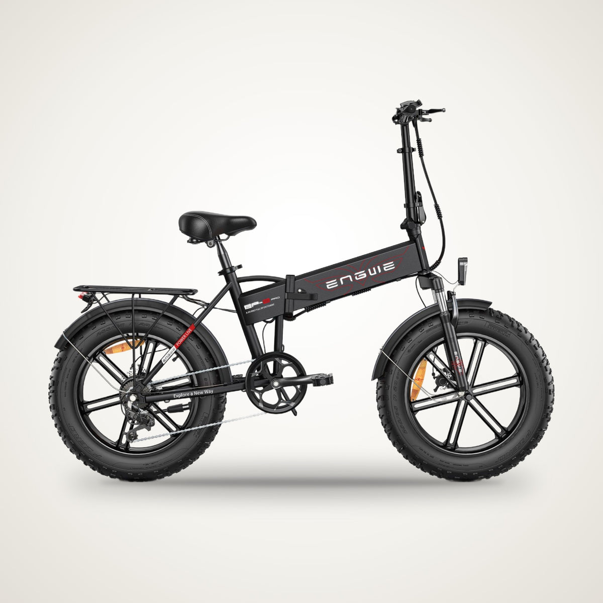 ENGWE EP-2 Pro Folding Fat Tyre E-Bike – 48V 13Ah, up to 120 km, Shimano 7-Speed