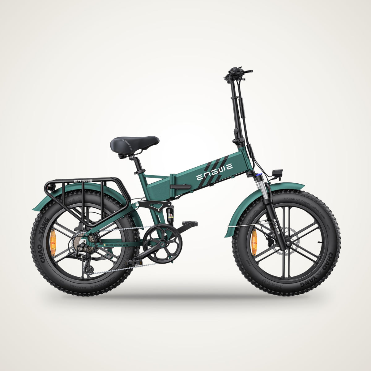 ENGWE Engine Pro 2.0 Full Suspension Fat Tyre E-Bike – 750W, 52V 16Ah, Hydraulic Brakes