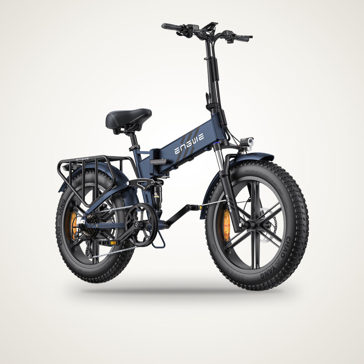ENGWE Engine Pro 2.0 Full Suspension Fat Tyre E-Bike – 750W, 52V 16Ah, Hydraulic Brakes