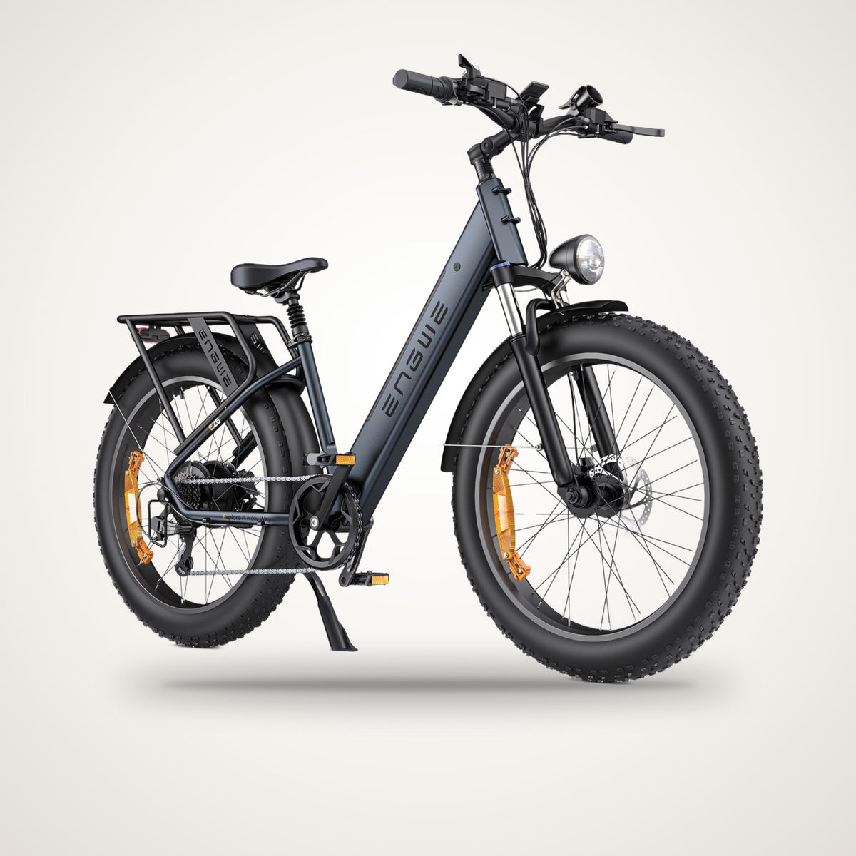 ENGWE E26 26" Fat Tyre E-Bike – Step-Thru or High-Step, 48V 16Ah, up to 140 km