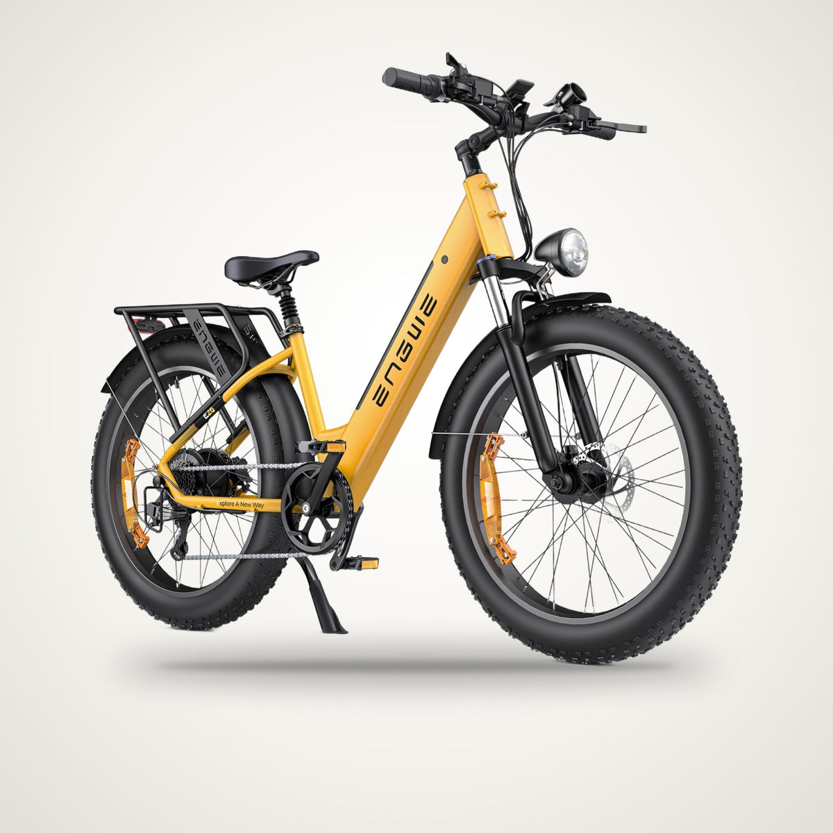 ENGWE E26 26" Fat Tyre E-Bike – Step-Thru or High-Step, 48V 16Ah, up to 140 km