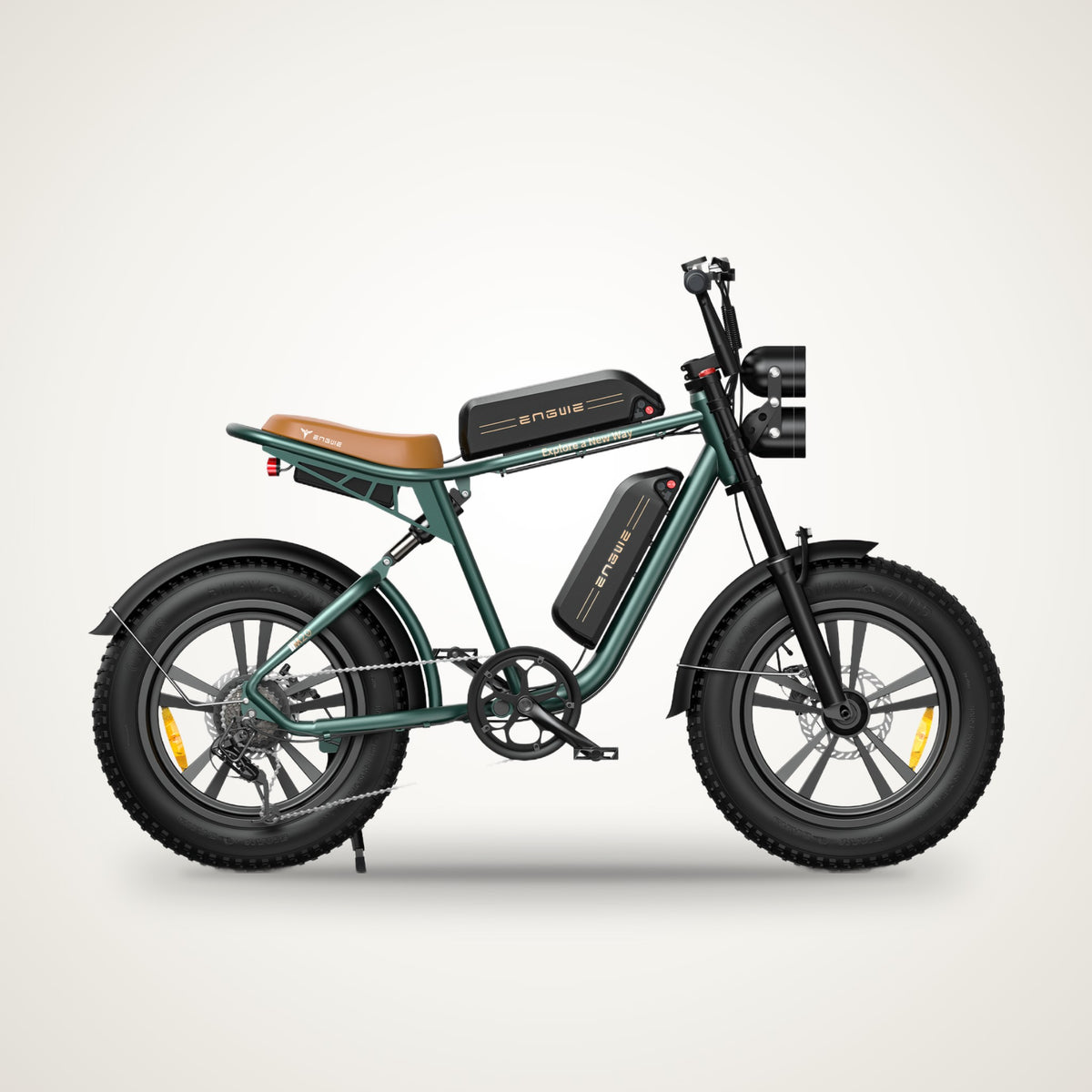 ENGWE M20 Moped-Style Fat Tyre E-Bike – 750W, Single or Dual Battery, up to 150 km