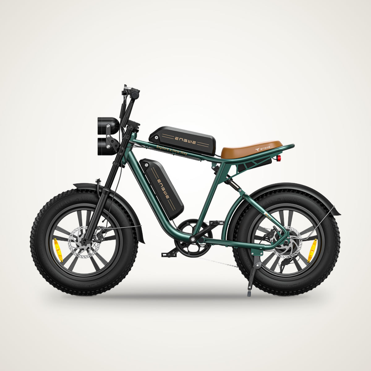 ENGWE M20 Moped-Style Fat Tyre E-Bike – 750W, Single or Dual Battery, up to 150 km
