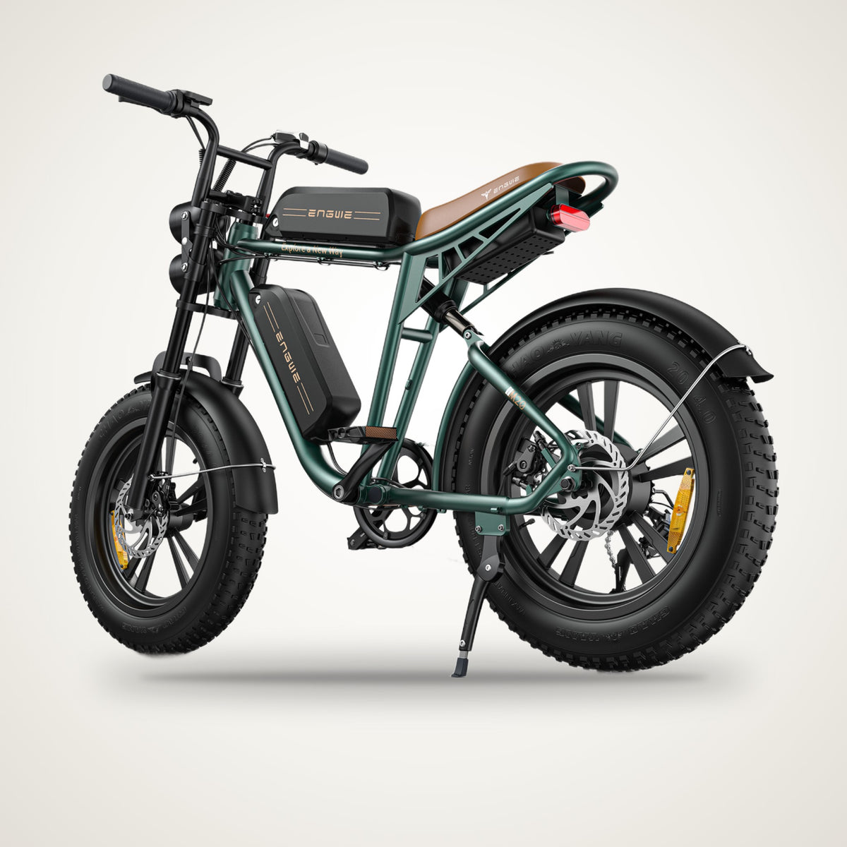 ENGWE M20 Moped-Style Fat Tyre E-Bike – 750W, Single or Dual Battery, up to 150 km