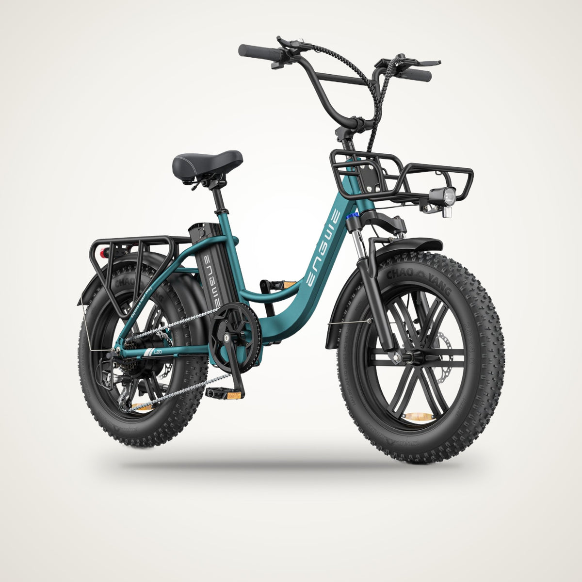ENGWE L20 Boost Step-Through Fat Tyre E-Bike – 75 Nm Boost, Torque Sensor, up to 126 km