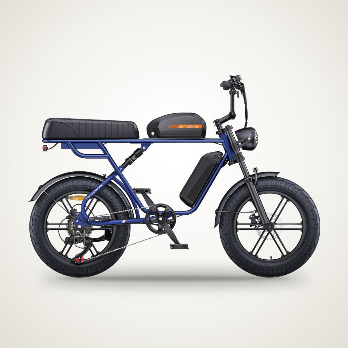 ENGWE M1 Two-Seater Moped-Style E-Bike – 250W 65 Nm, up to 170 km, Hydraulic Brakes