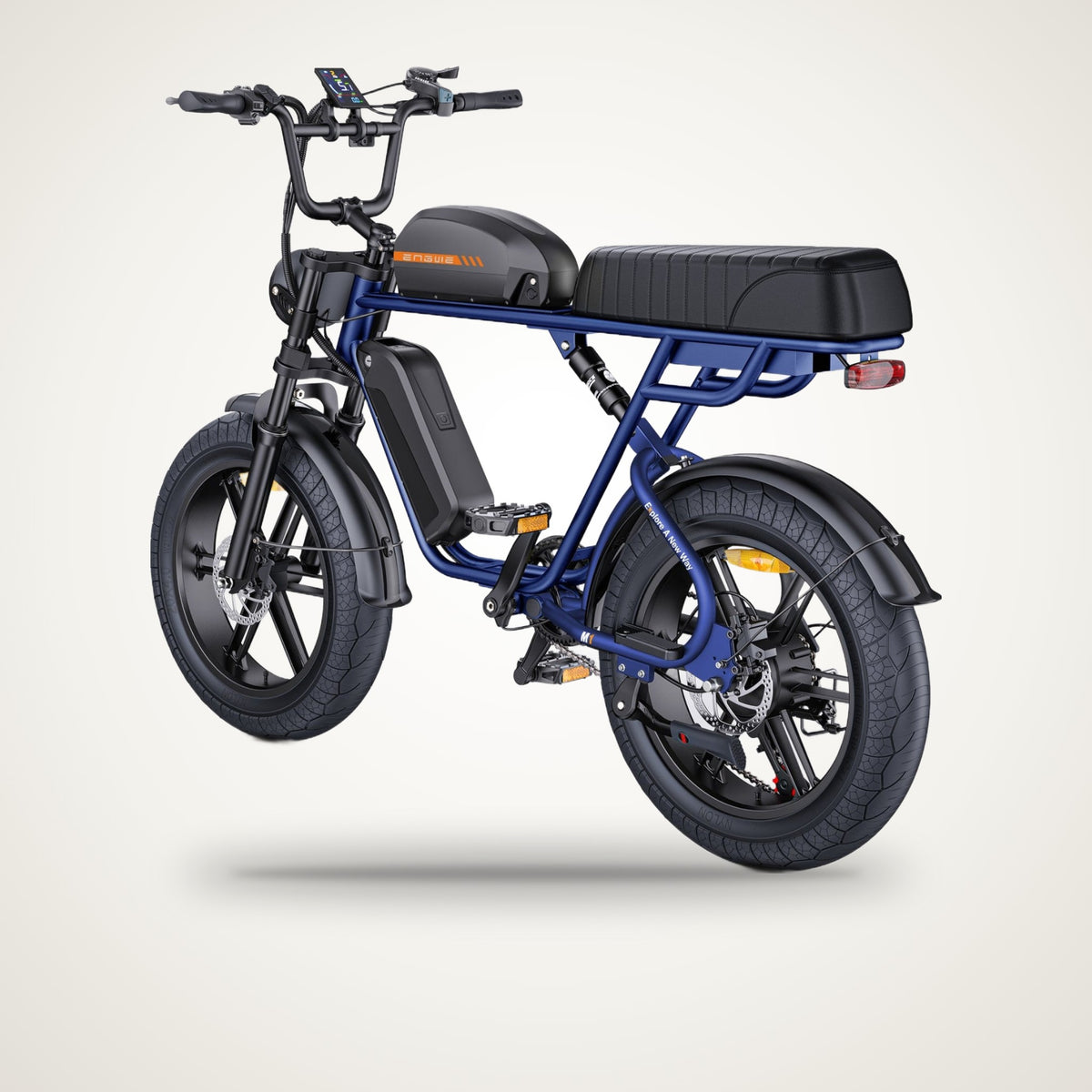 ENGWE M1 Two-Seater Moped-Style E-Bike – 250W 65 Nm, up to 170 km, Hydraulic Brakes