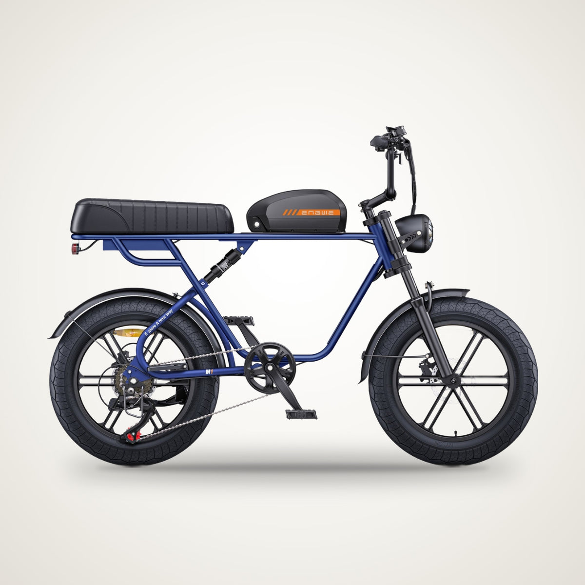 ENGWE M1 Two-Seater Moped-Style E-Bike – 250W 65 Nm, up to 170 km, Hydraulic Brakes