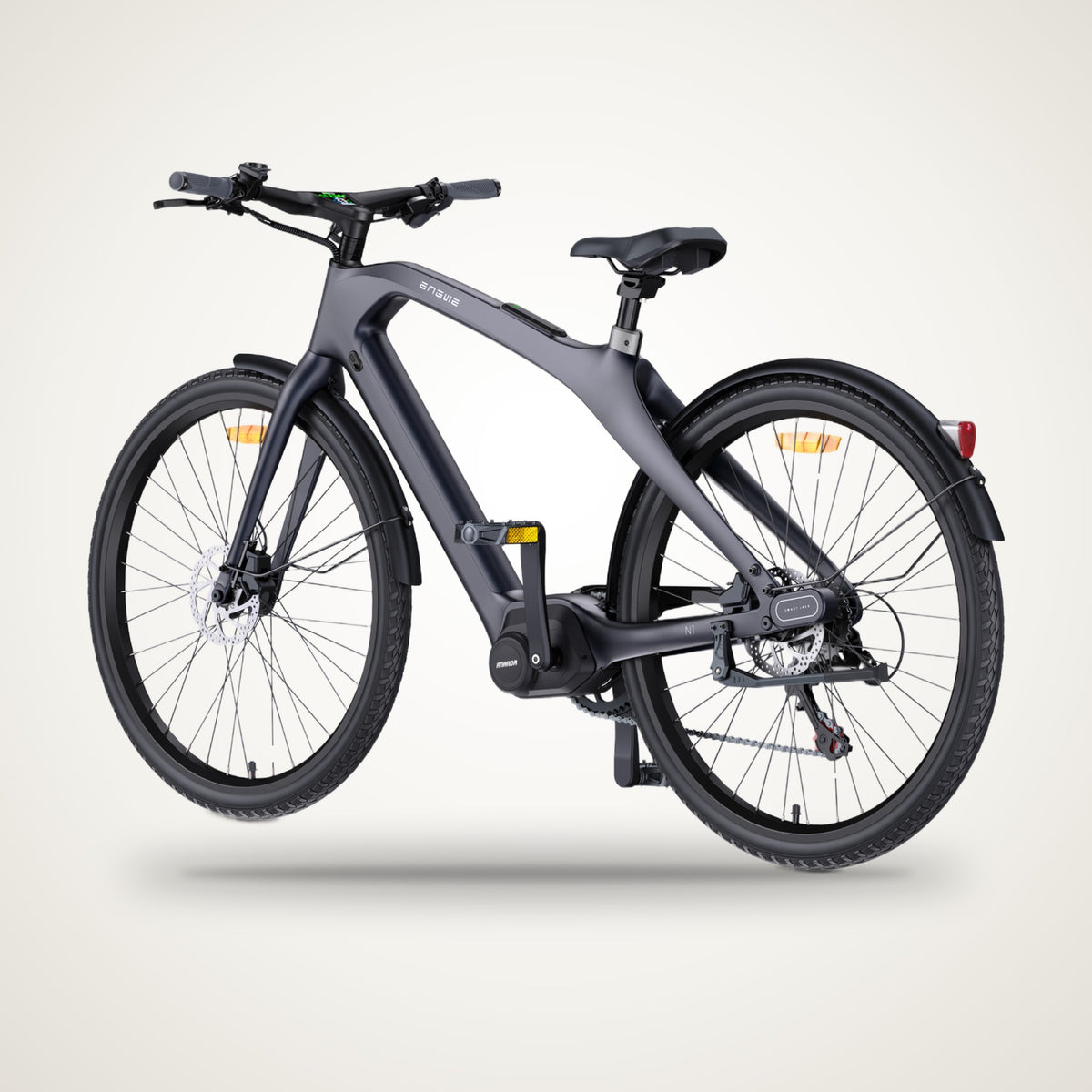 ENGWE N1 Pro Carbon Fibre Mid-Drive E-Bike – 80 Nm, 19 kg, up to 100 km