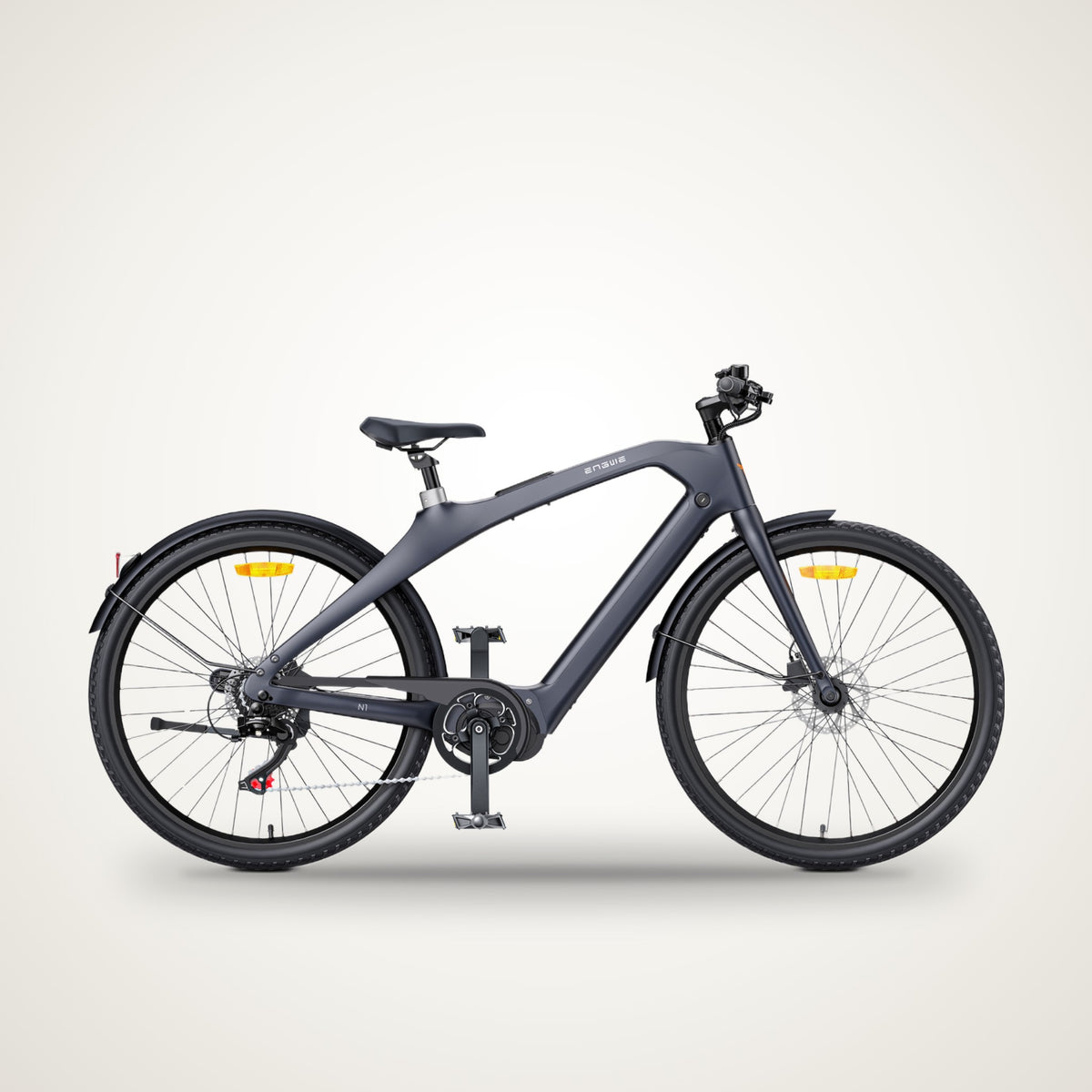 ENGWE N1 Pro Carbon Fibre Mid-Drive E-Bike – 80 Nm, 19 kg, up to 100 km