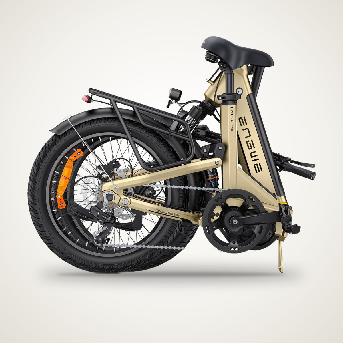 ENGWE L20 3.0 Pro Mid-Drive Folding E-Bike – 100 Nm, 720Wh, up to 160 km, GPS