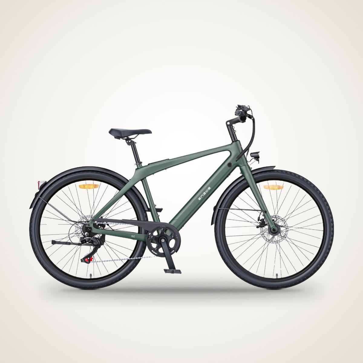 ENGWE N1 Air Carbon Fibre E-Bike – 15.6 kg, Samsung Battery, up to 100 km, GPS