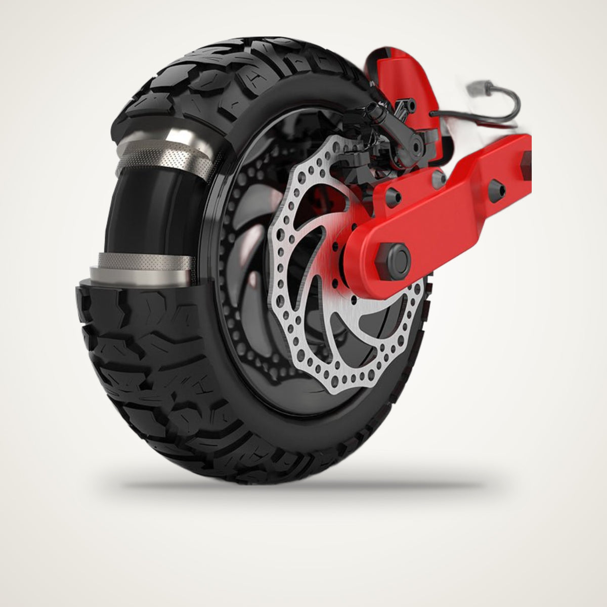 HX X10 Dual Motor Off-Road Electric Scooter – 2×1000W, 48V 18.2Ah, 11" Tyres