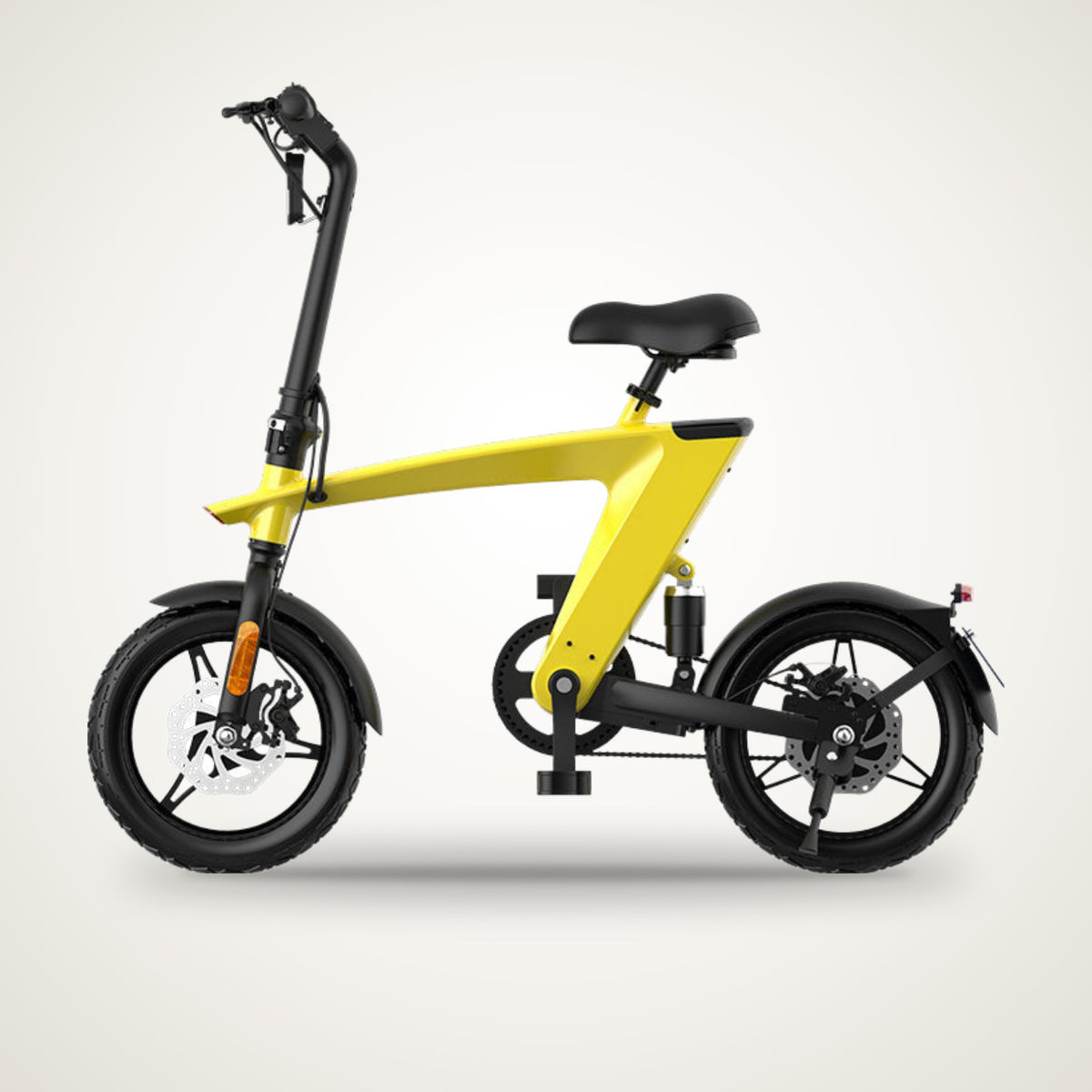 HX H1C 14" Compact E-Bike – 250W, 36V 10Ah, Rear Suspension