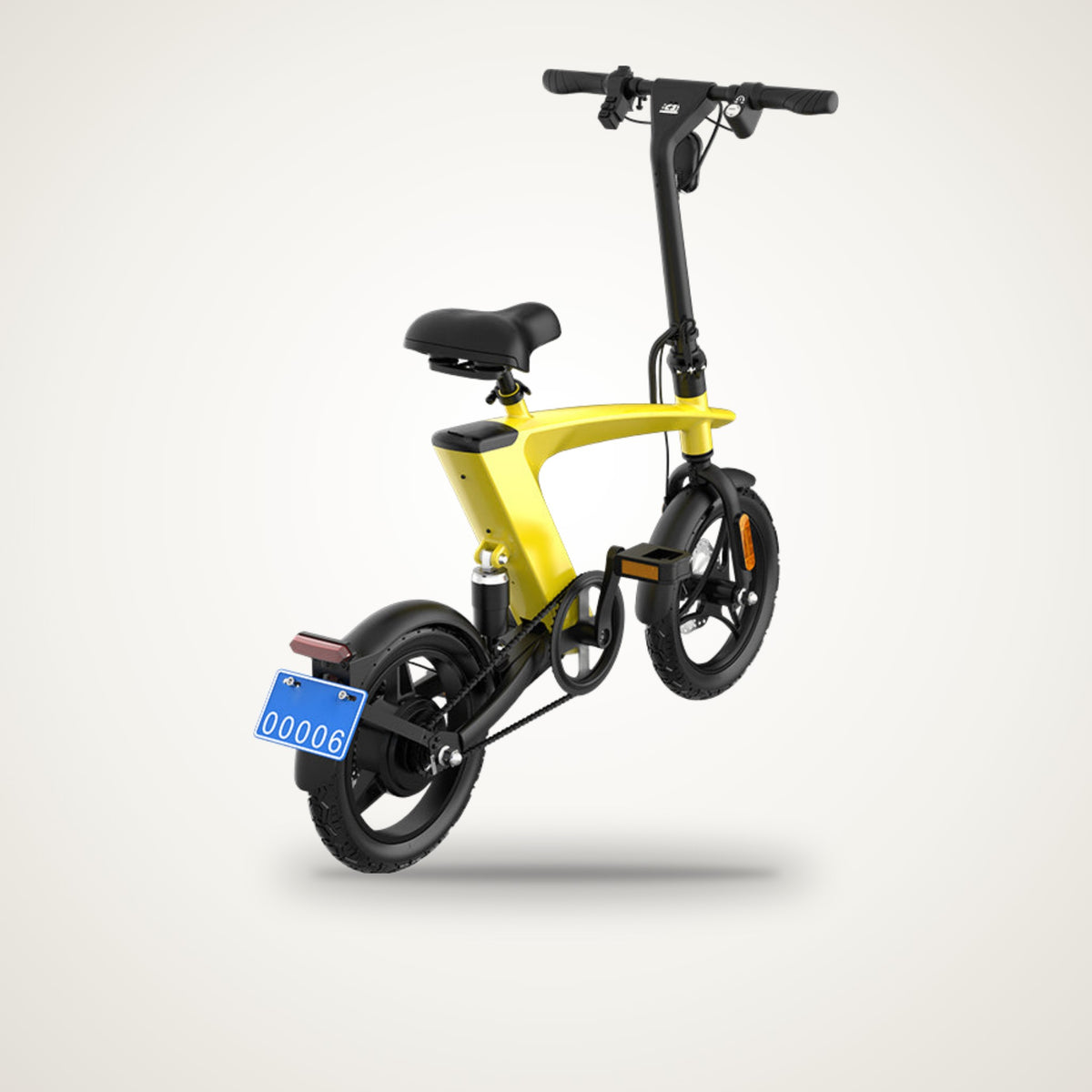 HX H1C 14" Compact E-Bike – 250W, 36V 10Ah, Rear Suspension