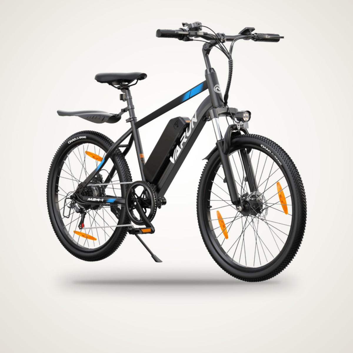VARUN M24-1 24" Electric Bike – 250W, 36V 7.8Ah, Front Suspension