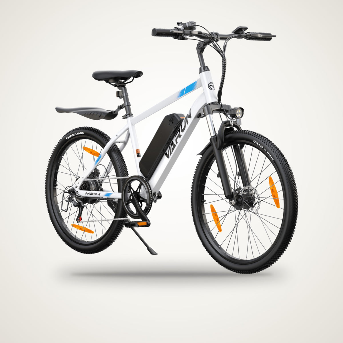 VARUN M24-1 24" Electric Bike – 250W, 36V 7.8Ah, Front Suspension