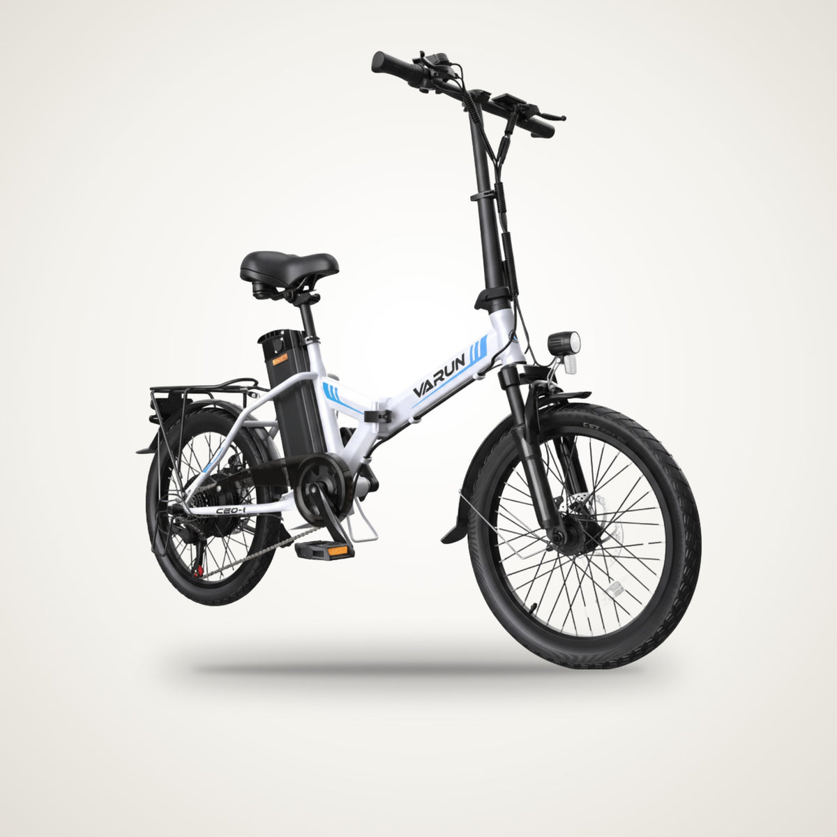 VARUN C20-1 / C20-1 Pro 20" Folding E-Bike – 48V, Shimano 7-Speed
