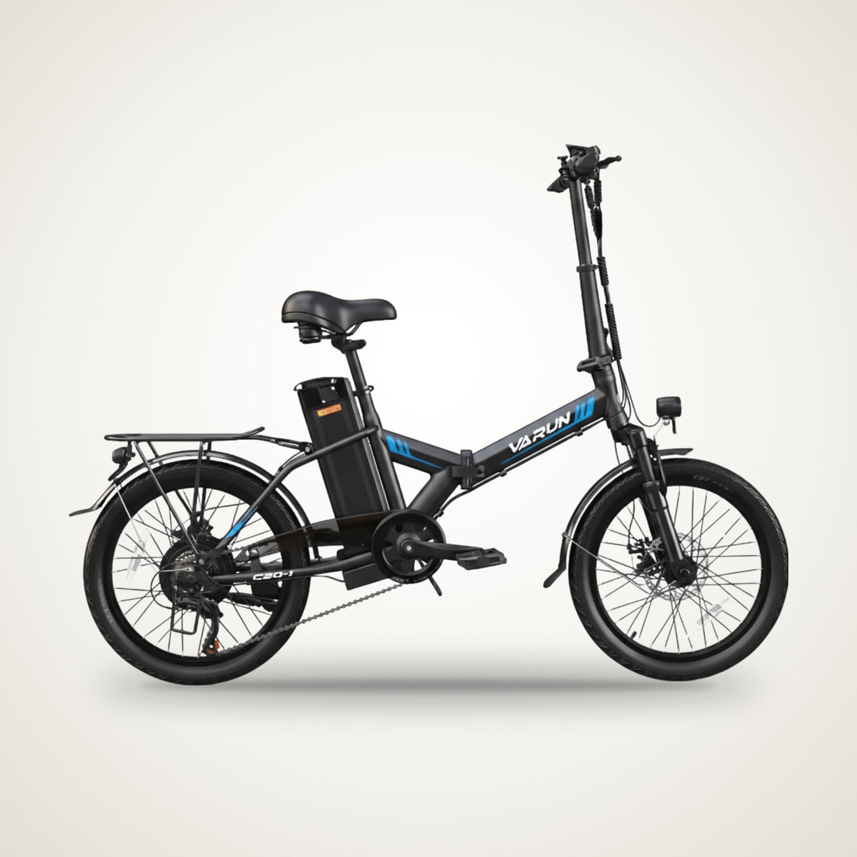 VARUN C20-1 / C20-1 Pro 20" Folding E-Bike – 48V, Shimano 7-Speed