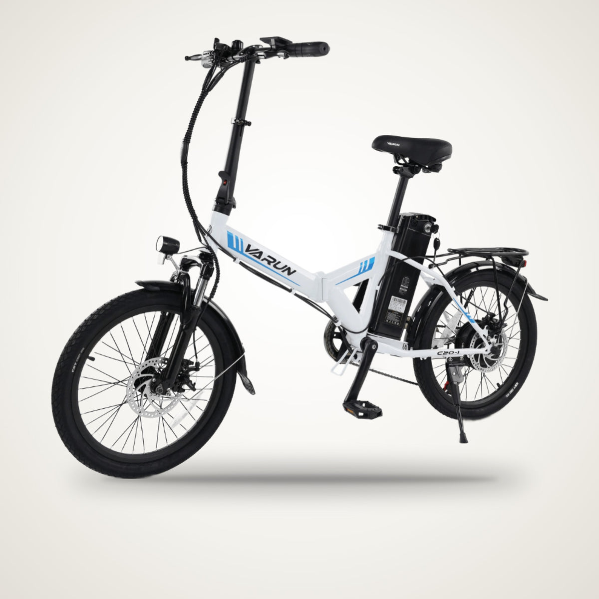 VARUN C20-1 / C20-1 Pro 20" Folding E-Bike – 48V, Shimano 7-Speed